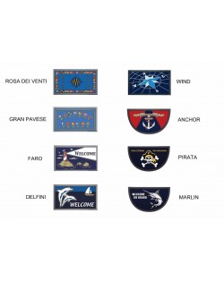 Zerbino tappetino da barca 40 x 68 cm