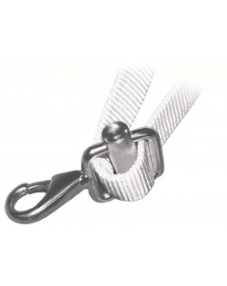 Moschettone con fibbia in acciaio inox AISO 316 