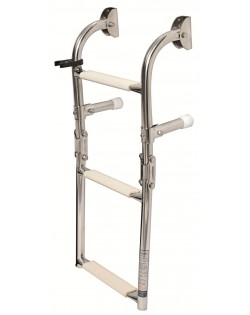 Scaletta pieghevole fissaggio su murata