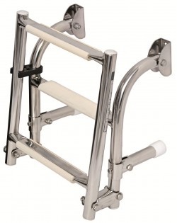 Foldable ladders wall-mounting