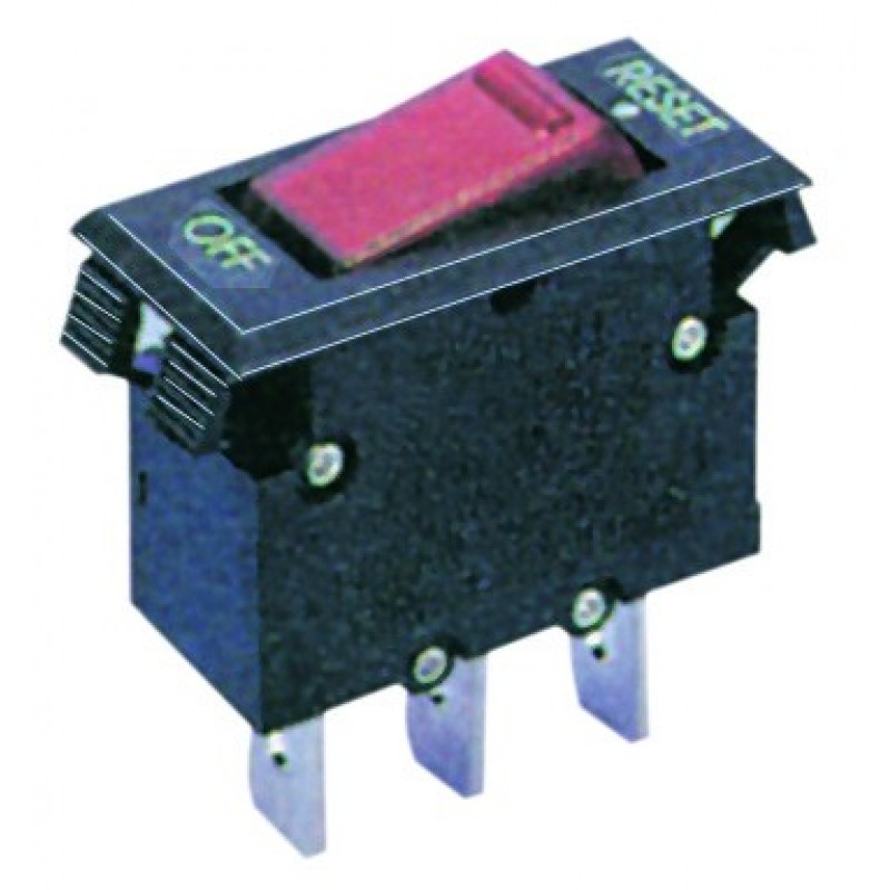 Thermal toggle switch, resettable model - 15A