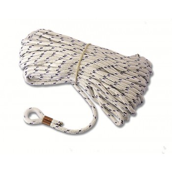 Cima in poliestere ø 8 mm impiombata per ancora 30 mt