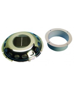 Areatore con pannello solare