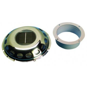 Areatore con pannello solare