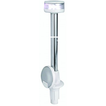 Asta luminosa completa di fanale Evoled 360° - versione estraibile