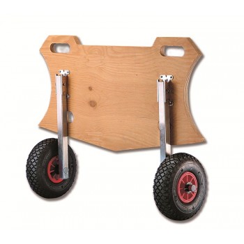  Couple stern wheels folding to beach rubber boats