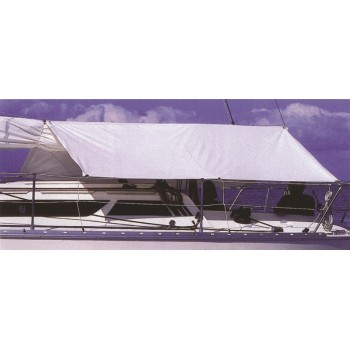 Folding shade screen Sailboat