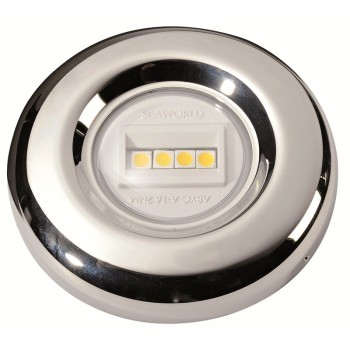 Fanale a LED poppa completamente in acciaio inox 