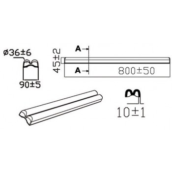 Protezione per pontili/banchine sistema TRE