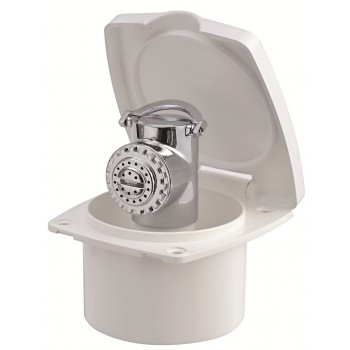 Box doccia NEW EDGE con doccia Mizar - Sportello BIANCO