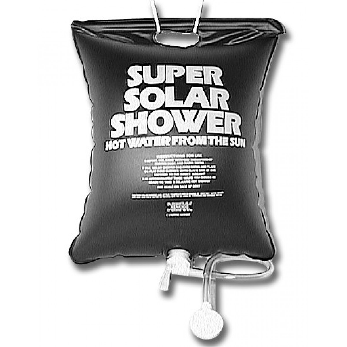 Sun shower. Super Solar Shower.