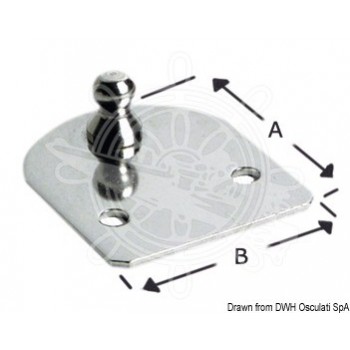 Piastrina di fissaggio 