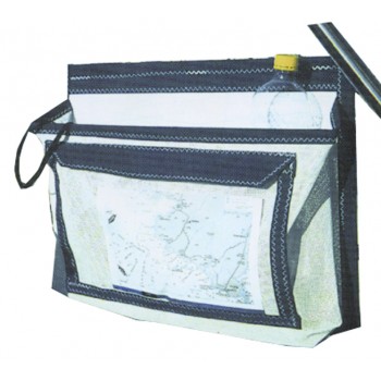 Multi storage pocket for railing