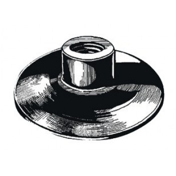 Straight flag pole with EPDM thread