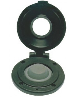 Foot-operated control panel for anchor winch electric control
