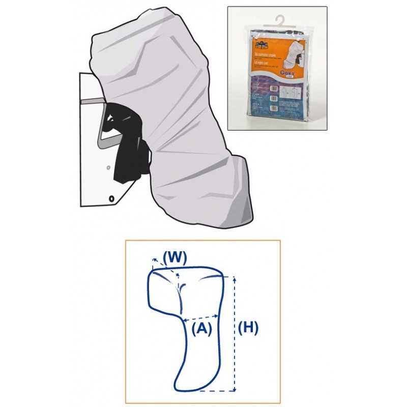 Telo coprimotore completo - Tg. L 30-60 HP