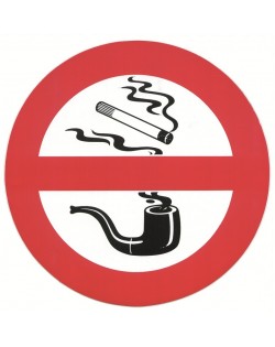 Divieto autoadesivo NO SMOKING