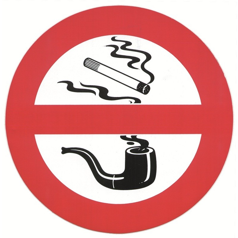 Divieto autoadesivo NO SMOKING