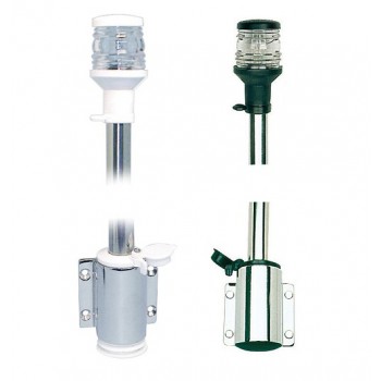 Asta Compact 360° estraibile da parete, fino a 12 m omologato RINA