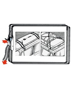 Cinghia in poliestere colorato con fibbia