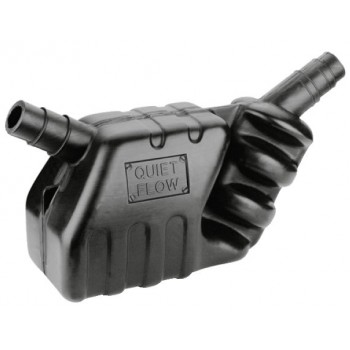 Exhaust muffler for water-cooled engines