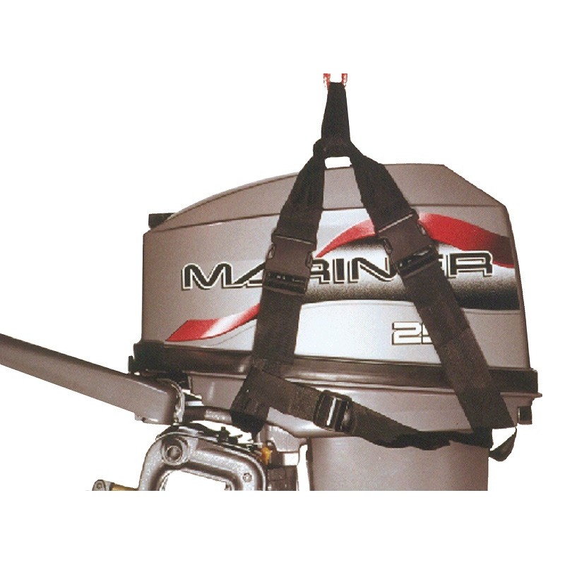 Imbragatura di sollevamento per motori fuoribordo max 15HP