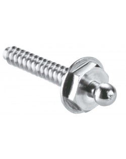 Bottoni TENAX maschio con vite autofilettante in acciaio inox