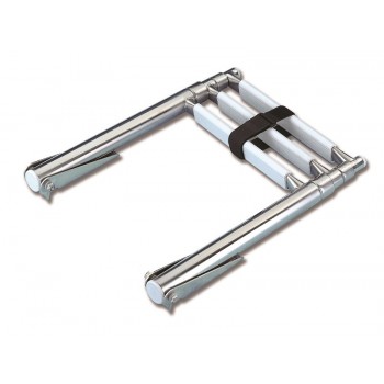 Scaletta telescopica per plancetta 3 gradini