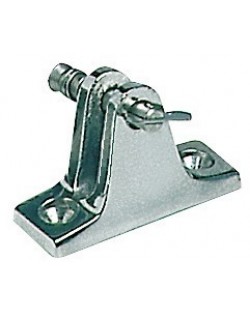 Supporto a forcella 90° con spinotto sfilabile e molla