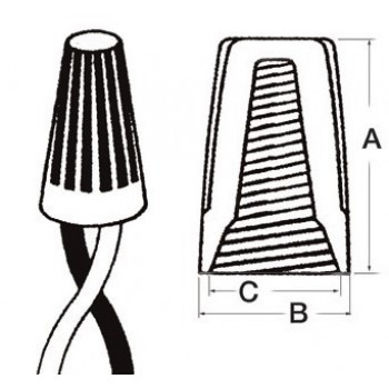 Giunzioni per cavi elettrici in plastica 