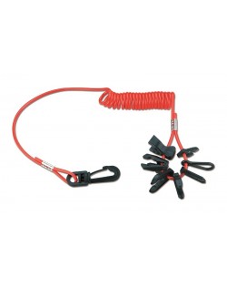 Safety key kit for outboard engines