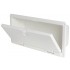 White polished ABS peak, designed for wall mounting
