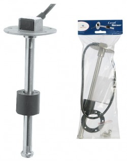 Indicatore sensore galleggiante verticale acqua/carburante  240/33 Ohm