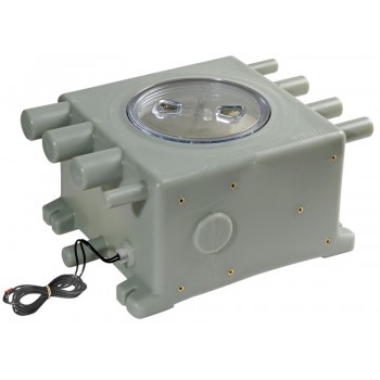 Pozzetto di raccolta acque grigie WHALE con sensore elettronico incorporato - 8.1 lt