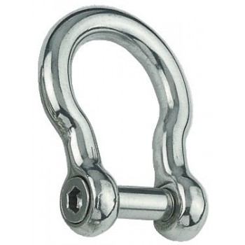 Grillo a cetra con perno incassato per ancore, taglio brugola