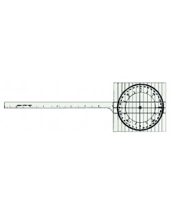 Polar course plotter NAVIREGLE 