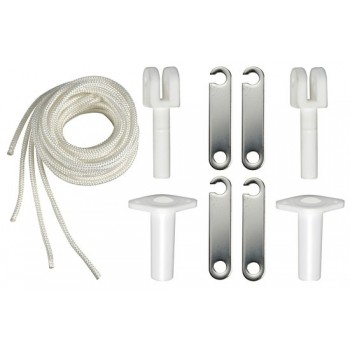 2-arch bimini, WHITE