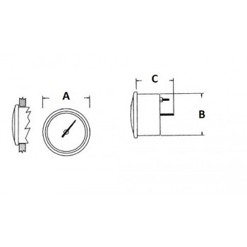  Fuel level gauge  240/33 Ohm