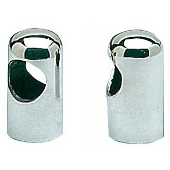  Terminale corrimano arrotondato inox 