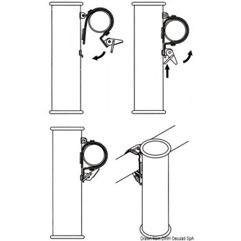 Portacanna da pulpito 