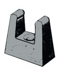  Clip per fissare lo stik di prolunga sulla barra