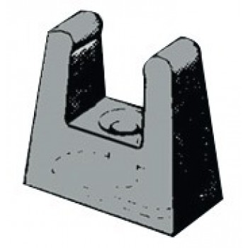  Clip per fissare lo stik di prolunga sulla barra