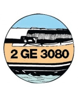 Self-adhesive letters, height 20 cm