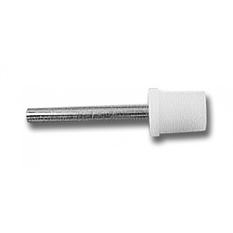 Plastic cap with steel bit