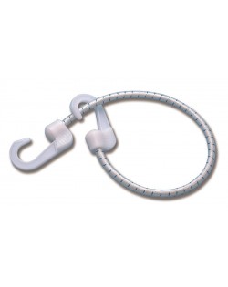 Corde elastiche con ganci in nylon - 4pz