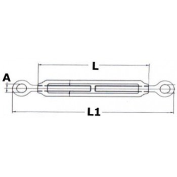 Tenditore con due occhi 