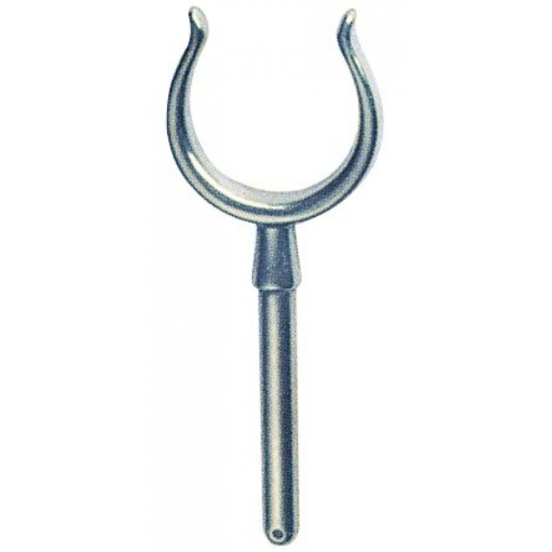 Scalmo in ottone cromato