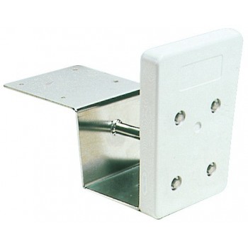 Auxiliary outboard engine bracket for stern mounting, reduced fit model 