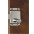 Lock with knob and Yale external key. Knob lock from inside