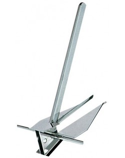 DANFORTH anchor made of stainless steel